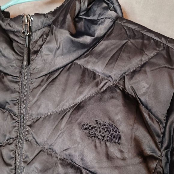 NORTH FACE Women's large Aconcagua Parka II Goose Down Hooded Jacket - Picture 7 of 10